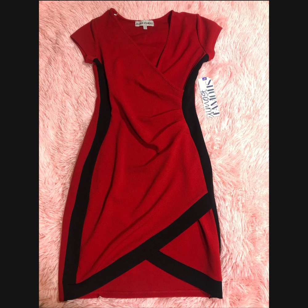 casual dress ALMOST FAMOUS SZ M - Picture 5 of 9